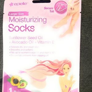 Epielle Moisturizing Socks 1 Pair Larger Size